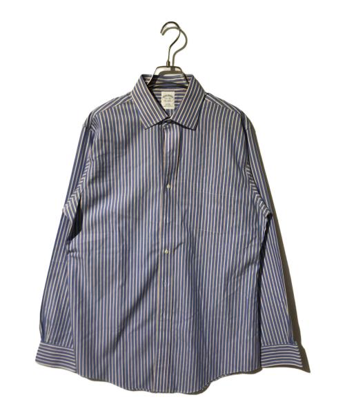 BROOKS BROTHERS（ブルックスブラザーズ）BROOKS BROTHERS (ブルックスブラザーズ) ストライプシャツ ブルー サイズ:15 1/2の古着・服飾アイテム