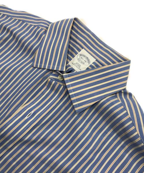 BROOKS BROTHERS（ブルックスブラザーズ）BROOKS BROTHERS (ブルックスブラザーズ) ストライプシャツ ブルー サイズ:15 1/2の古着・服飾アイテム