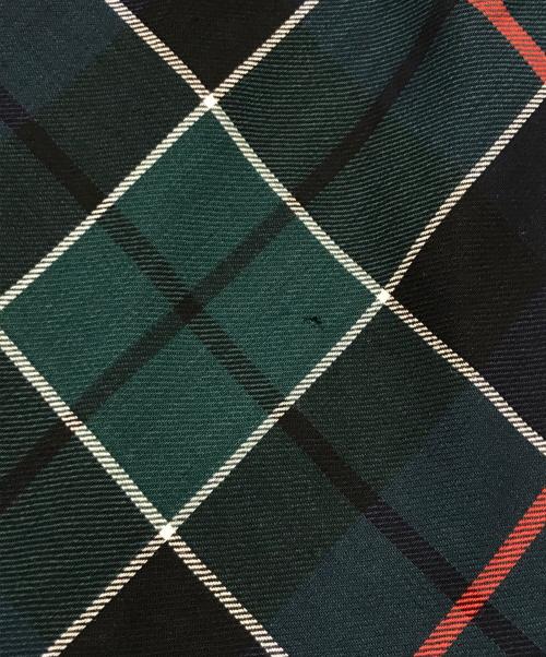 Burberry's（バーバリー）Burberry's (バーバリーズ) フレアスカート グリーン サイズ:40の古着・服飾アイテム