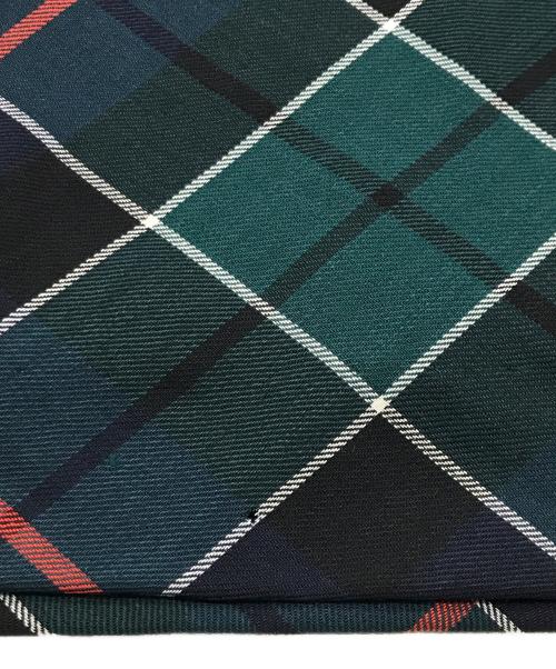 Burberry's（バーバリー）Burberry's (バーバリーズ) フレアスカート グリーン サイズ:40の古着・服飾アイテム