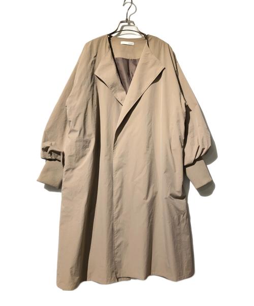 COLLAGE GALLARDAGALANTE（コラージュ ガリャルダガランテ）COLLAGE GALLARDAGALANTE (コラージュ ガリャルダガランテ) エアリーコート ブラウン サイズ:Freeの古着・服飾アイテム