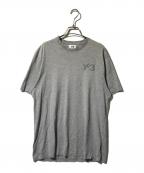Y-3ワイスリー）の古着「ロゴカットソー」｜ライトグレー