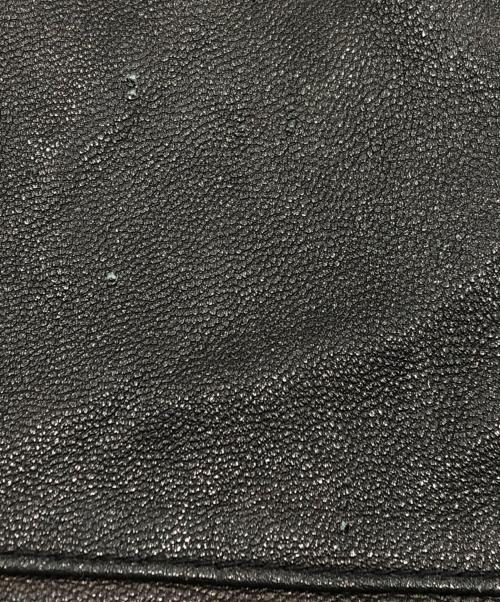 BEAUTY&YOUTH（ビューティーアンドユース）BEAUTY&YOUTH (ビューティーアンドユース) Padded Goatskin Biker Jacket ブラック サイズ:Mの古着・服飾アイテム