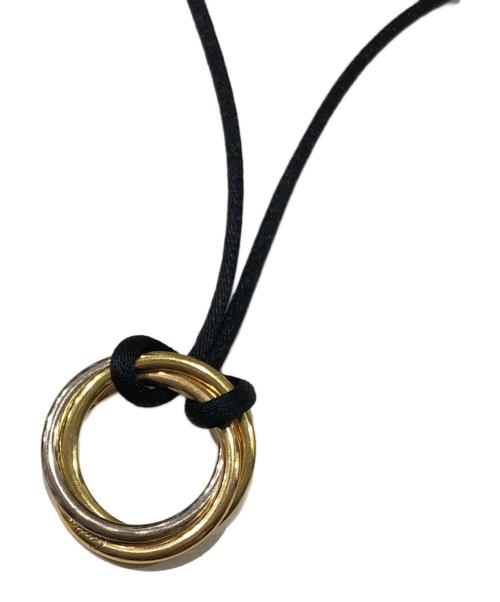 Cartier（カルティエ）Cartier (カルティエ) トリニティ MM ネックレス チョーカー サイズ:リング-17号の古着・服飾アイテム
