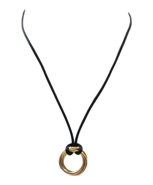 Cartier（カルティエ）Cartier (カルティエ) トリニティ MM ネックレス チョーカー サイズ:リング-17号の古着・服飾アイテム