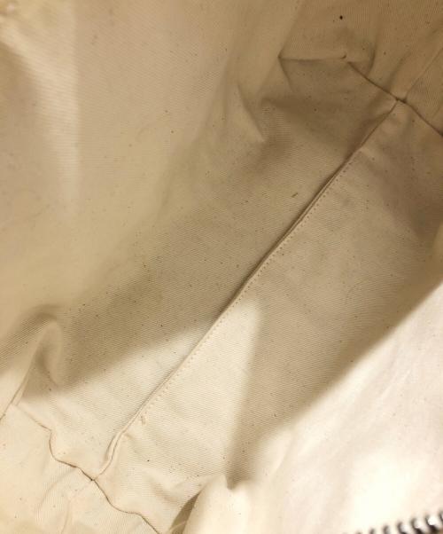 HEREU（ヘリュー）HEREU (ヘリュー) CABAS-ハンドバッグ ブラック×ベージュの古着・服飾アイテム