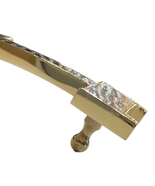 HERMES（エルメス）HERMES (エルメス) Ｈベルト-ミニコンスタンス ゴールド×アイボリーの古着・服飾アイテム