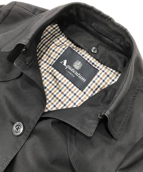 Aquascutum（アクアスキュータム）Aquascutum (アクアスキュータム) ライナー付コート ブラック サイズ:8の古着・服飾アイテム
