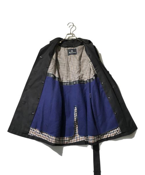 Aquascutum（アクアスキュータム）Aquascutum (アクアスキュータム) ライナー付コート ブラック サイズ:8の古着・服飾アイテム