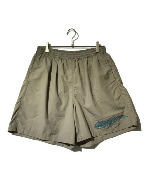 CHAOS FISHING CLUB（カオスフィッシングクラブ）CHAOS FISHING CLUB (カオスフィッシングクラブ) WAVE SHORTS ベージュ サイズ:Lの古着・服飾アイテム