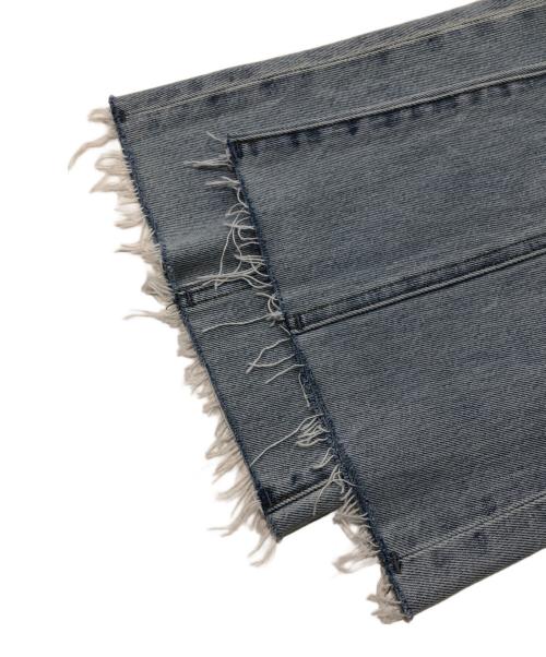 anuans（アニュアンス）anuans (アニュアンス) センターシームセミフレアデニム ブルー サイズ:1の古着・服飾アイテム