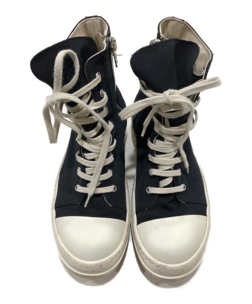 DRKSHDW（ダークシャドウ）DRKSHDW (ダークシャドウ) ramones/ラモーンズ-レザーハイカットシューズ ブラック サイズ:40　1/2 Uの古着・服飾アイテム