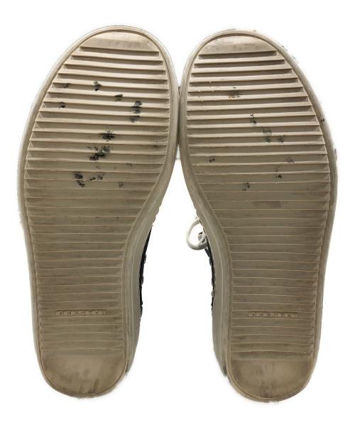 DRKSHDW（ダークシャドウ）DRKSHDW (ダークシャドウ) ramones/ラモーンズ-レザーハイカットシューズ ブラック サイズ:40　1/2 Uの古着・服飾アイテム