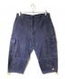 UNDERCOVER（アンダーカバー）の古着「cropped Cargo Pants」｜ネイビー