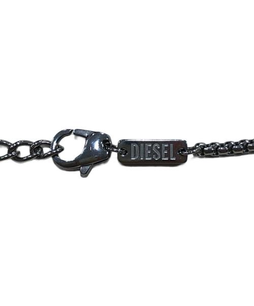 DIESEL（ディーゼル）DIESEL (ディーゼル) チェーンネックレス シルバーの古着・服飾アイテム