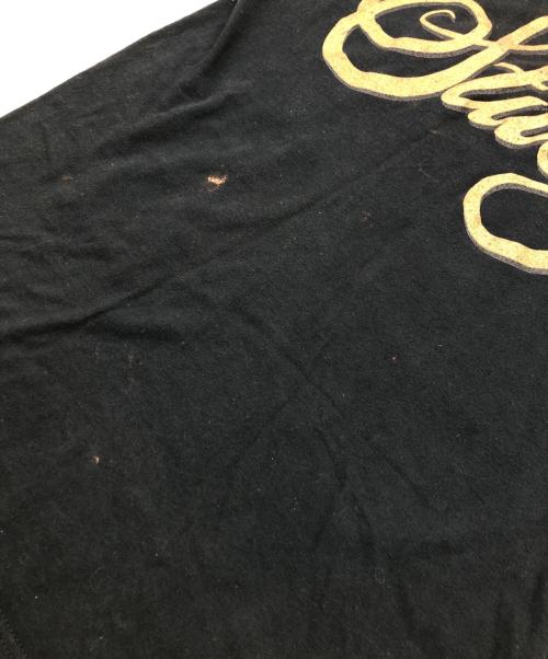 stussy（ステューシー）stussy (ステューシー) ロゴプリントtシャツ ブラック サイズ:Sの古着・服飾アイテム