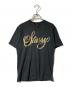 stussy（ステューシー）の古着「ロゴプリントtシャツ」｜ブラック