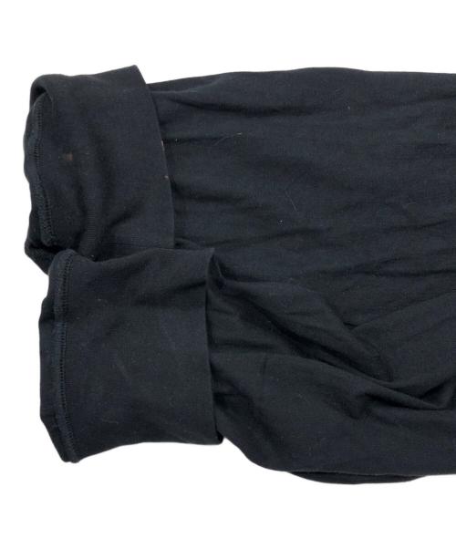 Vivienne Westwood（ヴィヴィアンウエストウッド）Vivienne Westwood (ヴィヴィアンウエストウッド) ロングスリーブカットソー/ロゴ刺繍カットソー ブラック サイズ:3の古着・服飾アイテム