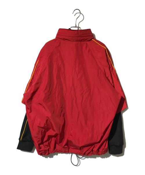 DIESEL（ディーゼル）DIESEL (ディーゼル) ナイロンジャケット レッド サイズ:ＸＬの古着・服飾アイテム