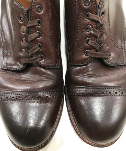 Alden（オールデン）Alden (オールデン) ストレートチップシューズ ブラウン サイズ:8Dの古着・服飾アイテム