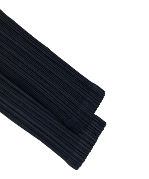 PLEATS PLEASE（プリーツプリーズ）PLEATS PLEASE (プリーツプリーズ) ジッププリーツワンピース ブラック サイズ:3の古着・服飾アイテム