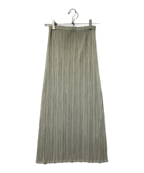 PLEATS PLEASE（プリーツプリーズ）PLEATS PLEASE (プリーツプリーズ) プリーツスカート ベージュ サイズ:3の古着・服飾アイテム