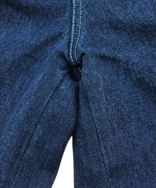 MM6 Maison Margiela（エムエムシックスメゾンマルジェラ）MM6 Maison Margiela (エムエムシックスメゾンマルジェラ) ワイドデニムパンツ ブルー サイズ:38の古着・服飾アイテム