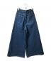 MM6 Maison Margiela (エムエムシックスメゾンマルジェラ) ワイドデニムパンツ ブルー サイズ:38：15000円