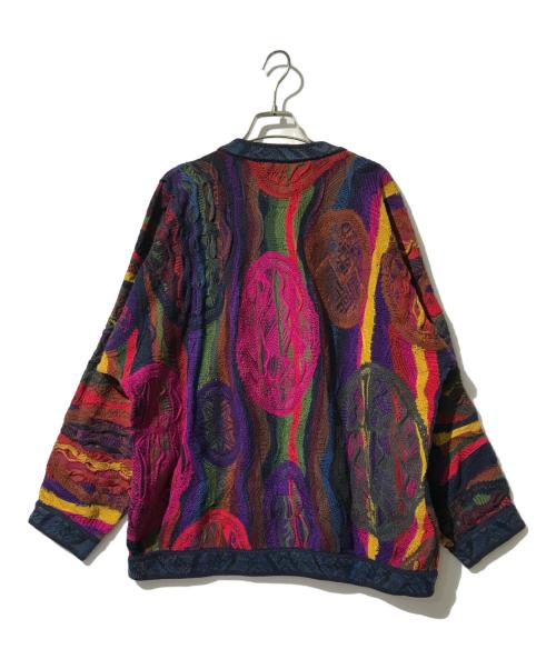 Coogi（クージー）Coogi (クージー) 3Ｄニット マルチカラー サイズ:Mの古着・服飾アイテム