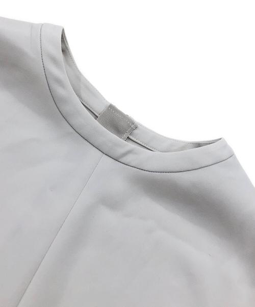 SOEJU（ソージュ）SOEJU (ソージュ) ライトクロスクルーネックブラウス アイボリー サイズ:Lの古着・服飾アイテム