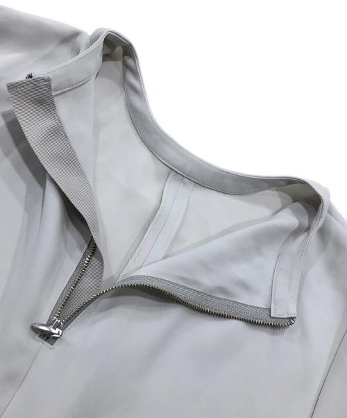 SOEJU（ソージュ）SOEJU (ソージュ) ライトクロスクルーネックブラウス アイボリー サイズ:Lの古着・服飾アイテム