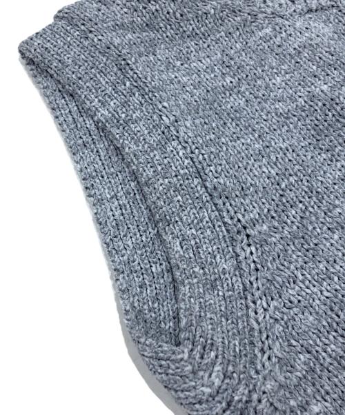 PLEATS PLEASE（プリーツプリーズ）PLEATS PLEASE (プリーツプリーズ) ニットベスト グレー サイズ:3の古着・服飾アイテム