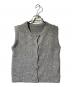 PLEATS PLEASE（プリーツプリーズ）の古着「ニットベスト」｜グレー
