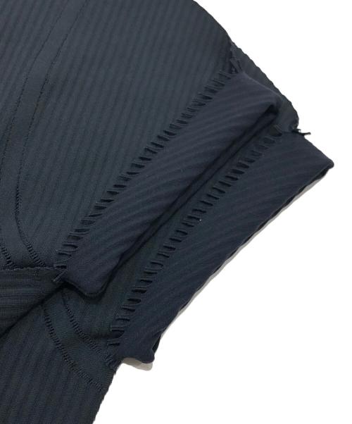 PLEATS PLEASE（プリーツプリーズ）PLEATS PLEASE (プリーツプリーズ) プリーツカットソー ブラック サイズ:3の古着・服飾アイテム