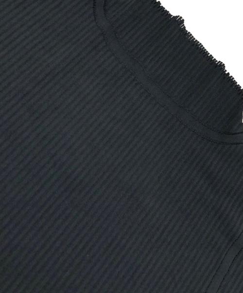 PLEATS PLEASE（プリーツプリーズ）PLEATS PLEASE (プリーツプリーズ) プリーツカットソー ブラック サイズ:3の古着・服飾アイテム