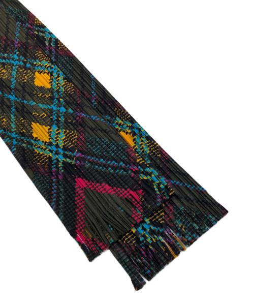 PLEATS PLEASE（プリーツプリーズ）PLEATS PLEASE (プリーツプリーズ) 総柄プリーツカットソー マルチカラー サイズ:3の古着・服飾アイテム