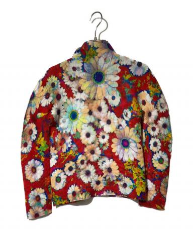 80s issey miyake 半袖 Tシャツ 花柄 プリント イッセイミヤケ me ISSEY MIYAKE(ミーイッセイミヤケ) 花柄プリントTシャツ カットソー