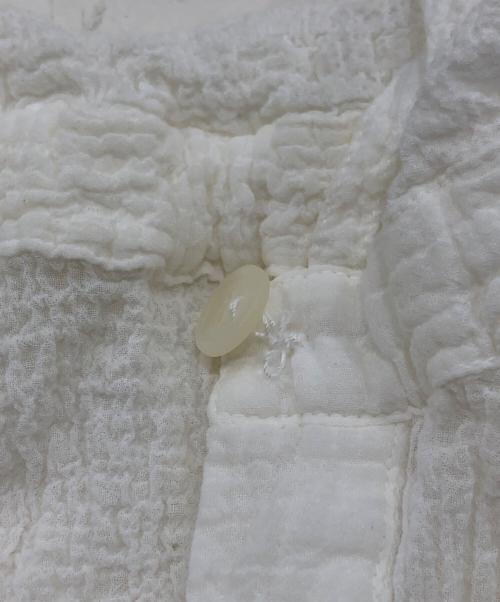 PLEATS PLEASE（プリーツプリーズ）PLEATS PLEASE (プリーツプリーズ) ストレッチプリーツカットソー/CAULIFLOWER COLOR TOPS アイボリー サイズ:-の古着・服飾アイテム