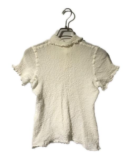 PLEATS PLEASE（プリーツプリーズ）PLEATS PLEASE (プリーツプリーズ) ストレッチプリーツカットソー アイボリー サイズ:-の古着・服飾アイテム