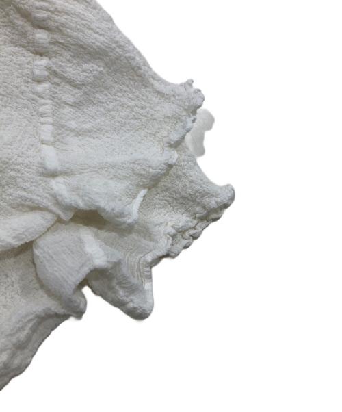 PLEATS PLEASE（プリーツプリーズ）PLEATS PLEASE (プリーツプリーズ) ストレッチプリーツカットソー アイボリー サイズ:-の古着・服飾アイテム