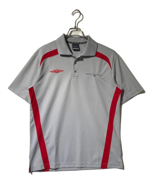 UMBRO（アンブロ）UMBRO (アンブロ) ポロシャツ グレー サイズ:Lの古着・服飾アイテム
