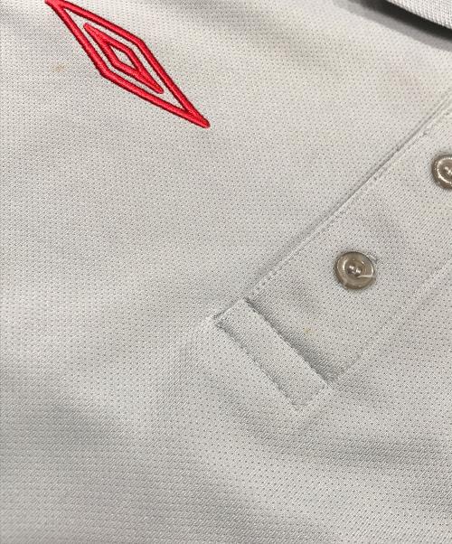 UMBRO（アンブロ）UMBRO (アンブロ) ポロシャツ グレー サイズ:Lの古着・服飾アイテム