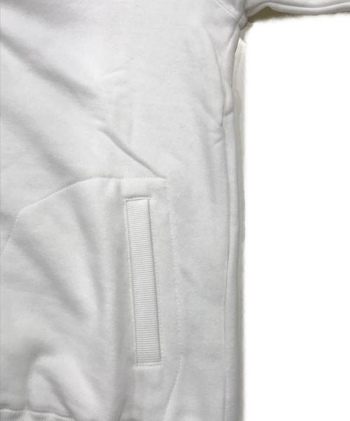 Cabaret Poval（キャバレーポバール）Cabaret Poval (キャバレーポバール) ハーフジップスウェット ホワイト サイズ:XLの古着・服飾アイテム