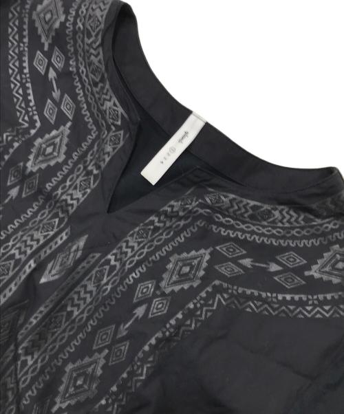 glamb（グラム）glamb (グラム) 切替カットソー ブラック サイズ:1の古着・服飾アイテム