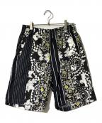 NOMA×Needlesノーマ×ニードルズ）の古着「パッチワーク バスケットボールショーツ」｜ブラック