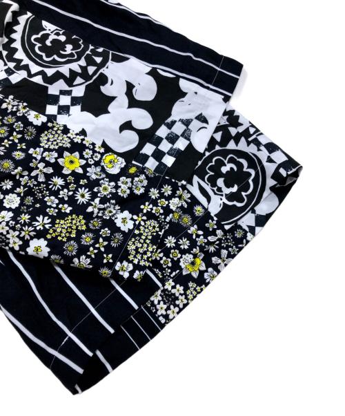 NOMA（ノーマ）NOMA (ノーマ) Needles (ニードルズ) パッチワーク バスケットボールショーツ ブラック サイズ:Sの古着・服飾アイテム