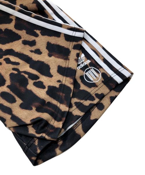 adidas（アディダス）adidas (アディダス) NEIGHBORHOOD (ネイバーフッド) レオパードショートパンツ ブラック サイズ:Mの古着・服飾アイテム