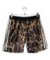 adidas（アディダス）の古着「レオパードショートパンツ」｜ブラック