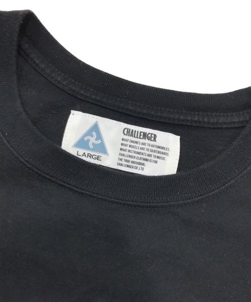 CHALLENGER（チャレンジャー）CHALLENGER (チャレンジャー) ロングスリーブカットソー ブラック サイズ:Ｌの古着・服飾アイテム