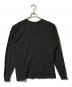 NEIGHBORHOOD (ネイバーフッド) NH TEE LS-7 02/ロゴプリントカットソー ブラック サイズ:LARGE：4500円
